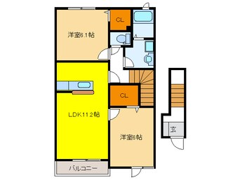間取図 activeさくら