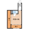 快声堂ビル 1Rの間取り