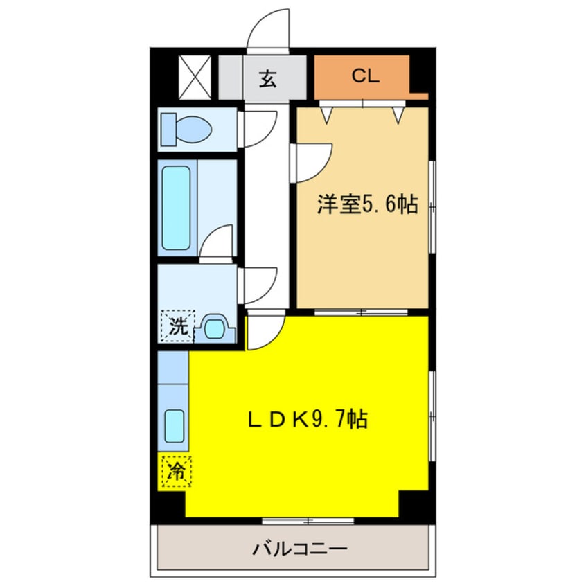 間取図 メゾンｄｅウノ