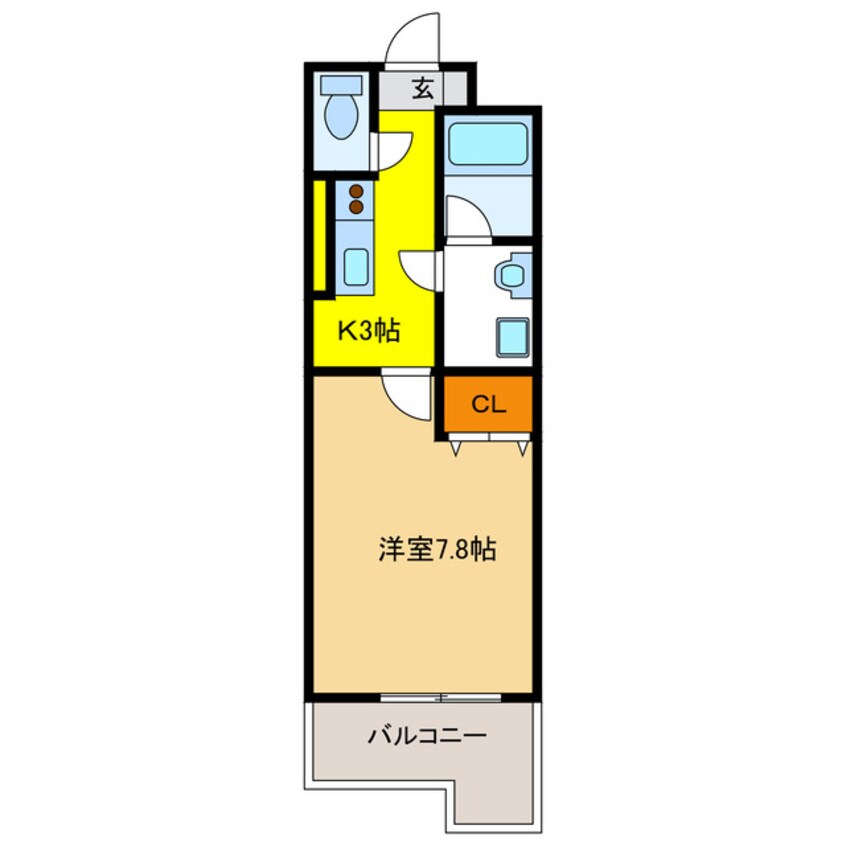 間取図 メゾンｄｅウノ