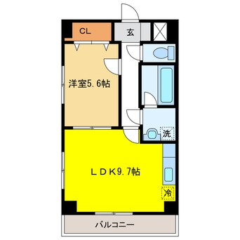 間取図 メゾンｄｅウノ