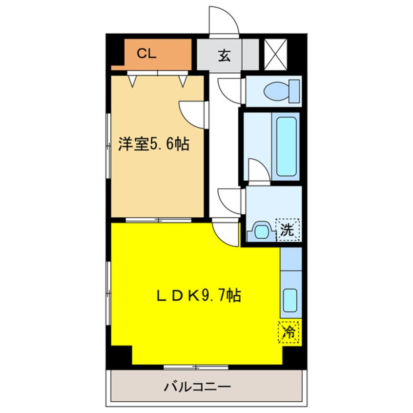 間取図 メゾンｄｅウノ