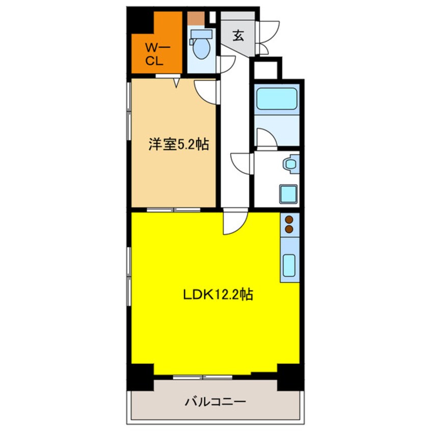 間取図 メゾンｄｅウノ