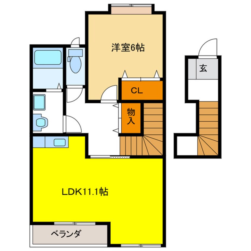 間取図 ＷＩＮＧ　010