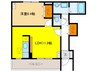 グランツ 1LDKの間取り