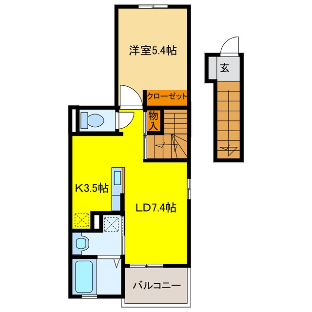 間取り図 リトルグローブⅤ