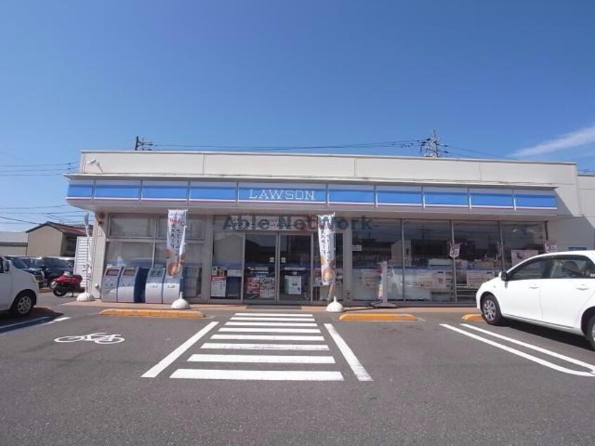 ローソン岐阜城東通店(コンビニ)まで817m ミーツ下川手