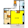 北野町マンション 1LDKの間取り