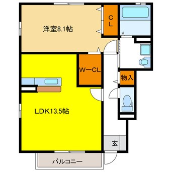 間取図 グランブリエ