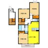 パルティール 3LDKの間取り