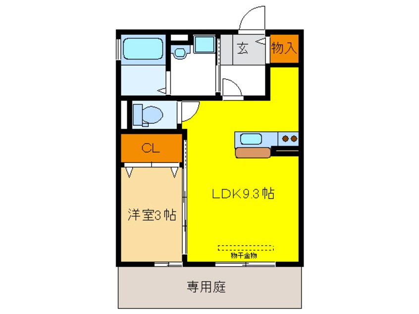 間取図 ランシェ