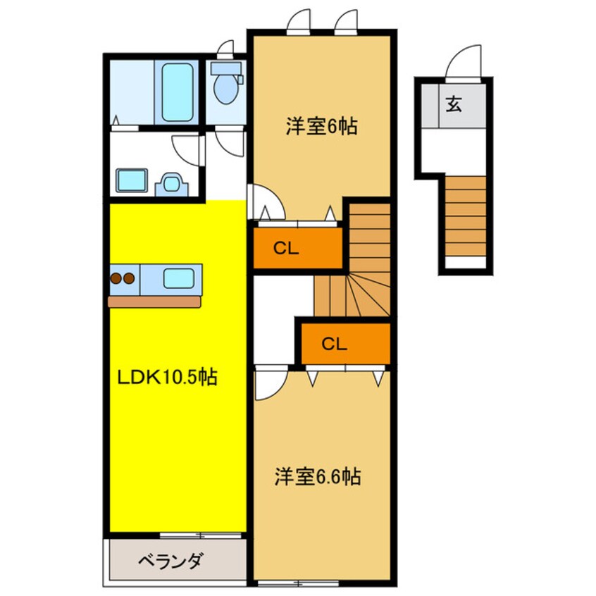 間取図 リトルメリー