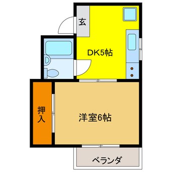 間取図 リアリノ岩地ビル