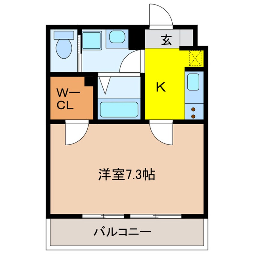 間取図 オアシス柳ヶ瀬ビル