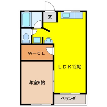 間取図 ハイツブリッジ