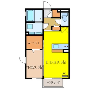 間取図 リベルテ