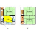 神明荘の間取図