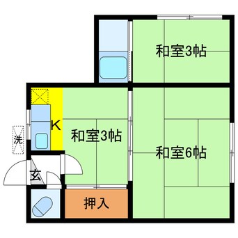 間取図 井上アパート