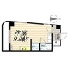 ハイツＡＺＵＭＩ 1Rの間取り