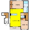 Lien East 2LDKの間取り