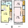 ﾙﾐｴｰﾙささ 2LDKの間取り