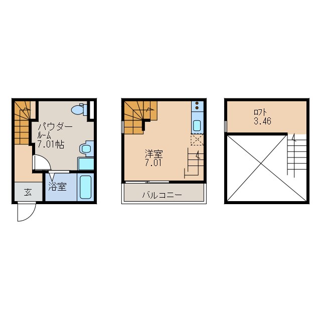 間取り図 Ｔ＆Ｔ