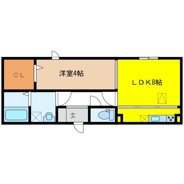 間取り図 D-Room Sashie