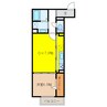 D-Room Sashie 1DKの間取り