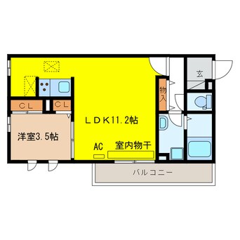 間取図 メイユール東丸