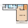 メイユール東丸 1Rの間取り