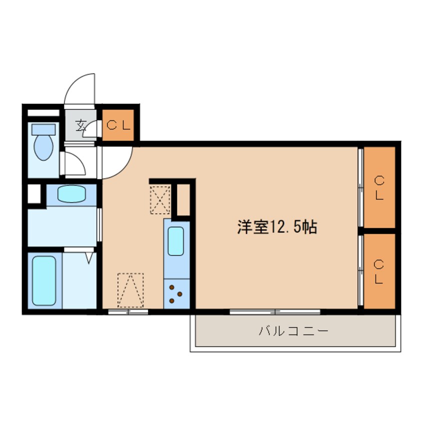 間取図 メイユール東丸