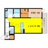 エクセレント３３ 1LDKの間取り