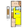 クローバー（大東） 2LDKの間取り