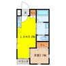 HMT殿町 1LDKの間取り
