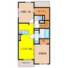 エルムハウス 2LDKの間取り