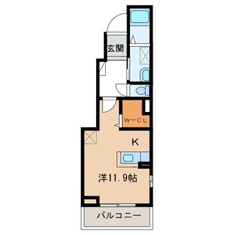 間取図 ル　オーブ　デラ　メゾン