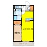 パーチェGINAN Ⅲ 1LDKの間取り