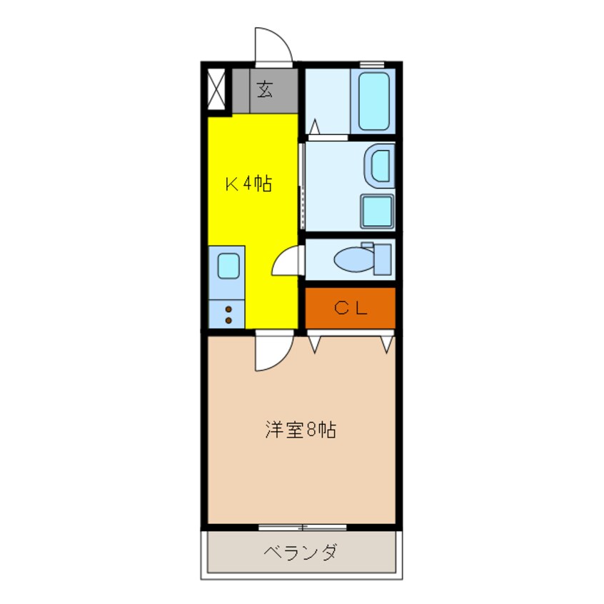 間取図 PRIME天王