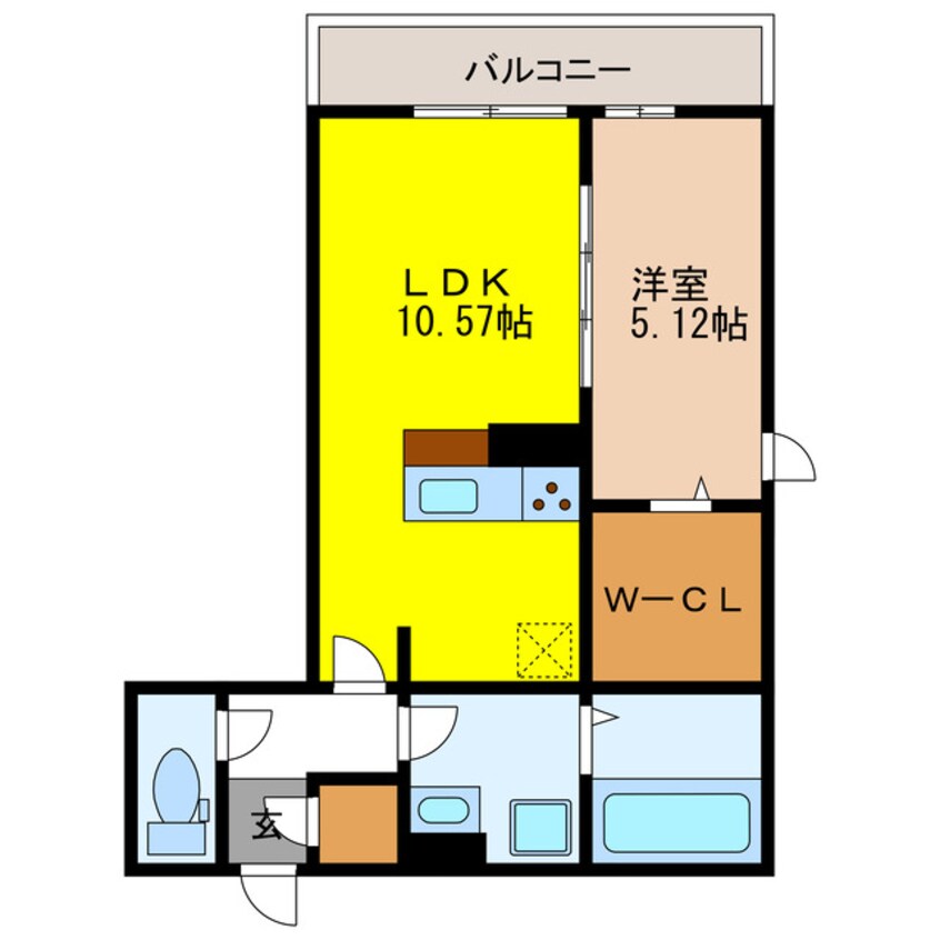 間取図 マハロ（Mahalo）