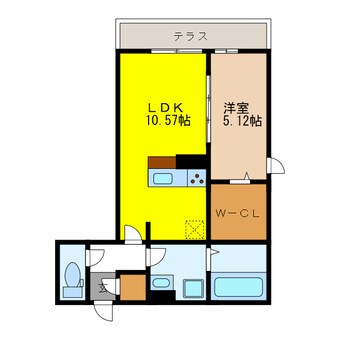 間取図 マハロ（Mahalo）