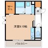 Casa　Primera 1Rの間取り