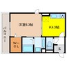 Casa　Primera 1DKの間取り