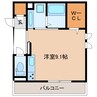 Casa　Primera 1Rの間取り