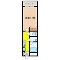 Is GIFUEKIMAEの間取図
