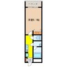 Is GIFUEKIMAE 1Kの間取り