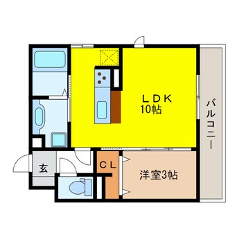 間取図 白山ガーデンプレイス