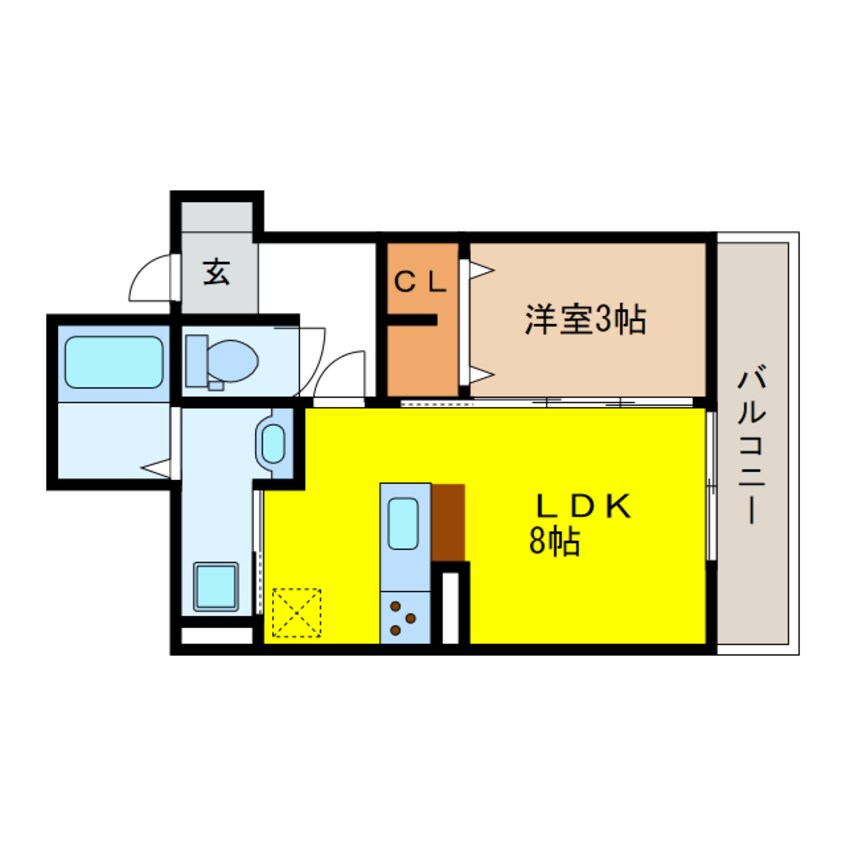 間取図 白山ガーデンプレイス