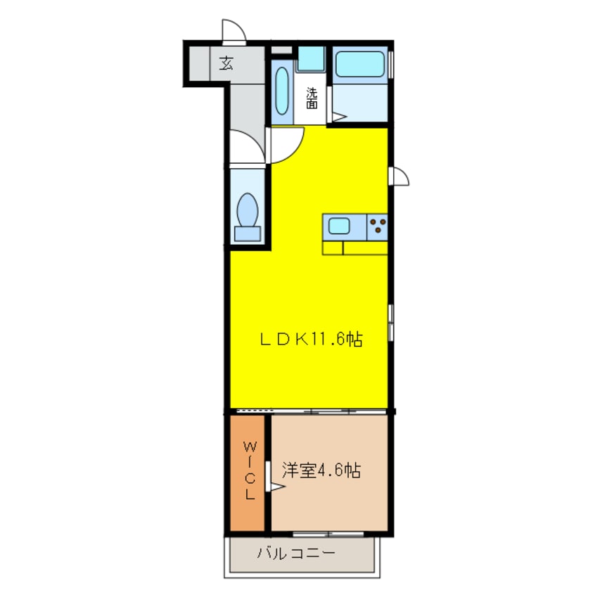 間取図 Hygge加納本町