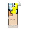 Alluge岐阜（アリュージュ） 1Kの間取り