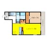 ささら弐番館 1LDKの間取り